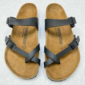 Birkenstock Mayari Black Narrow Width Sandals
